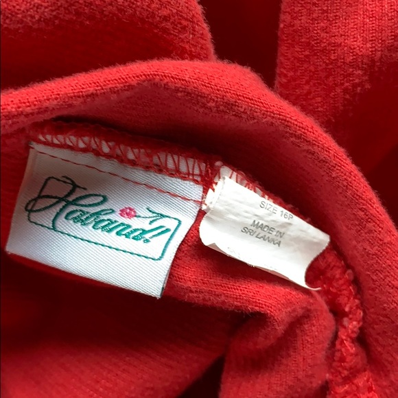 Red parachute pants - Picture 2 of 2